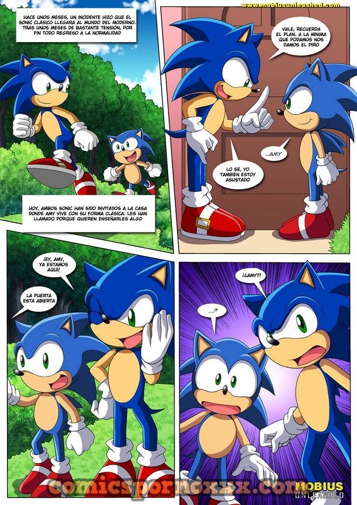 Amor Clásico y Moderno (Sonic el Follador de Amy) - 2 - Comics Porno - Hentai Manga - Cartoon XXX