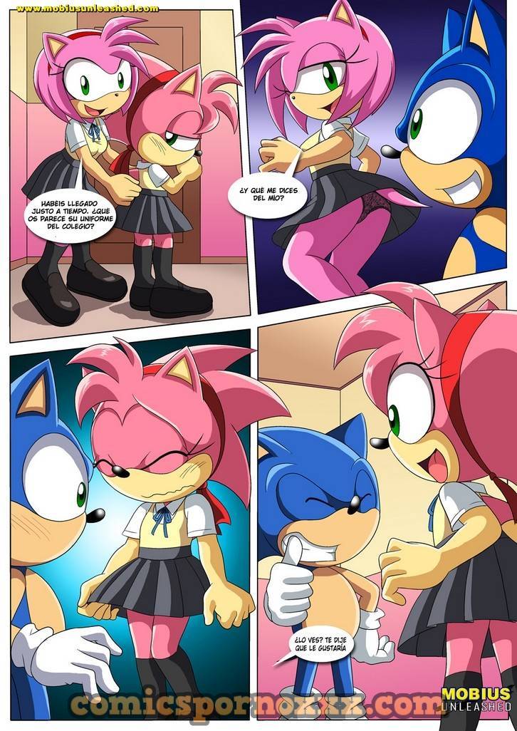 Amor Clásico y Moderno (Sonic el Follador de Amy) - 3 - Comics Porno - Hentai Manga - Cartoon XXX