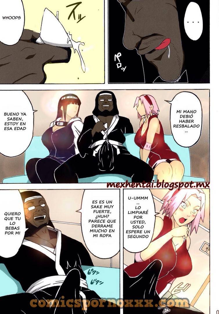 SakuHina (Porno de Hinata, Sakura y Sasuke) - 4 - Comics Porno - Hentai Manga - Cartoon XXX