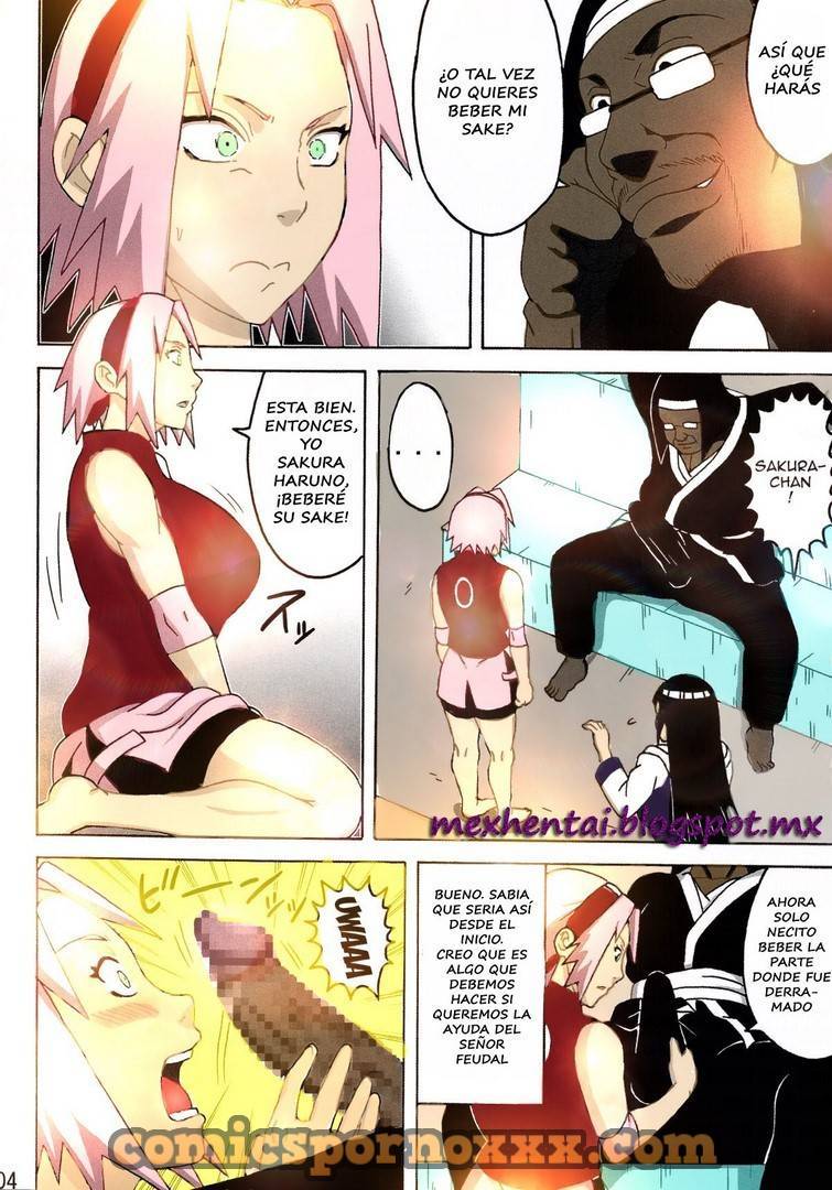 SakuHina (Porno de Hinata, Sakura y Sasuke) - 5 - Comics Porno - Hentai Manga - Cartoon XXX