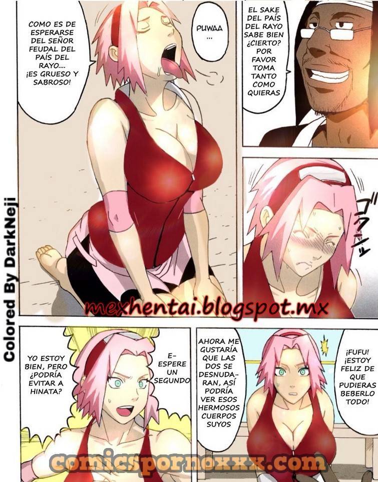 SakuHina (Porno de Hinata, Sakura y Sasuke) - 9 - Comics Porno - Hentai Manga - Cartoon XXX
