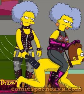 Imagenes XXX - Patty y Selma Bouvier Violan a Ned Flanders - 9