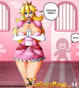 Hentai - Princess Peach en: ¡Gracias Mario! - 5