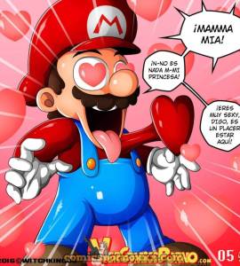 Comics XXX - Princess Peach en: ¡Gracias Mario! - 6