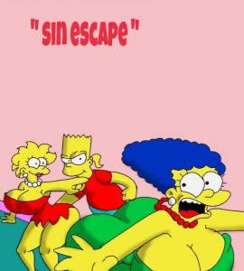 Ver - Marge y Lisa Simpson Versión Tetonas Folladas por Bart - 1