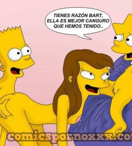 Cartoon - Bart Simpson se Folla a Laura Powers - 11