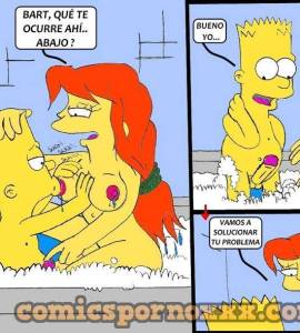 Sexo - Bart Simpson se Folla a Laura Powers - 4