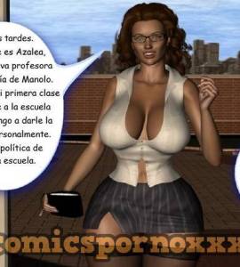 Comics XXX - The Secret of the Teacher Azalea (El Secreto de la Maestra) - 6