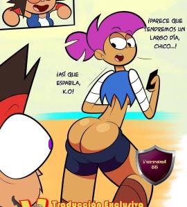 Ver - K.O and Enid (OK K.O Let´s be Heroes) - 1