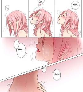 Porno - Sakura x Hinata (Comic Lésbico) - 3