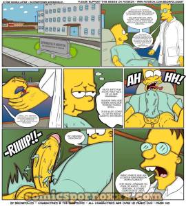 Cartoon - The Simpsons are The Sexenteins - 11