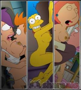 Ver - Imágenes Pornográficas de Los Simpson y Futurama (Cartoon Avenger) - 1