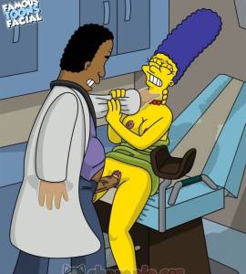 Sexo - Dr. Hibbert Tiene Sexo con Marge Simpson en el Consultorio - 4