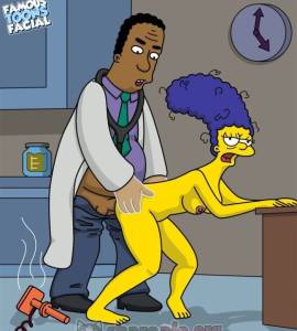 Imagenes XXX - Dr. Hibbert Tiene Sexo con Marge Simpson en el Consultorio - 9