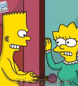 Ver - Bart Violando a su Hermana Lisa Simpson en su Cuarto - 1