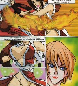 Historietas - The Queen of Fighters 2001 (Parodias 3X) - 10